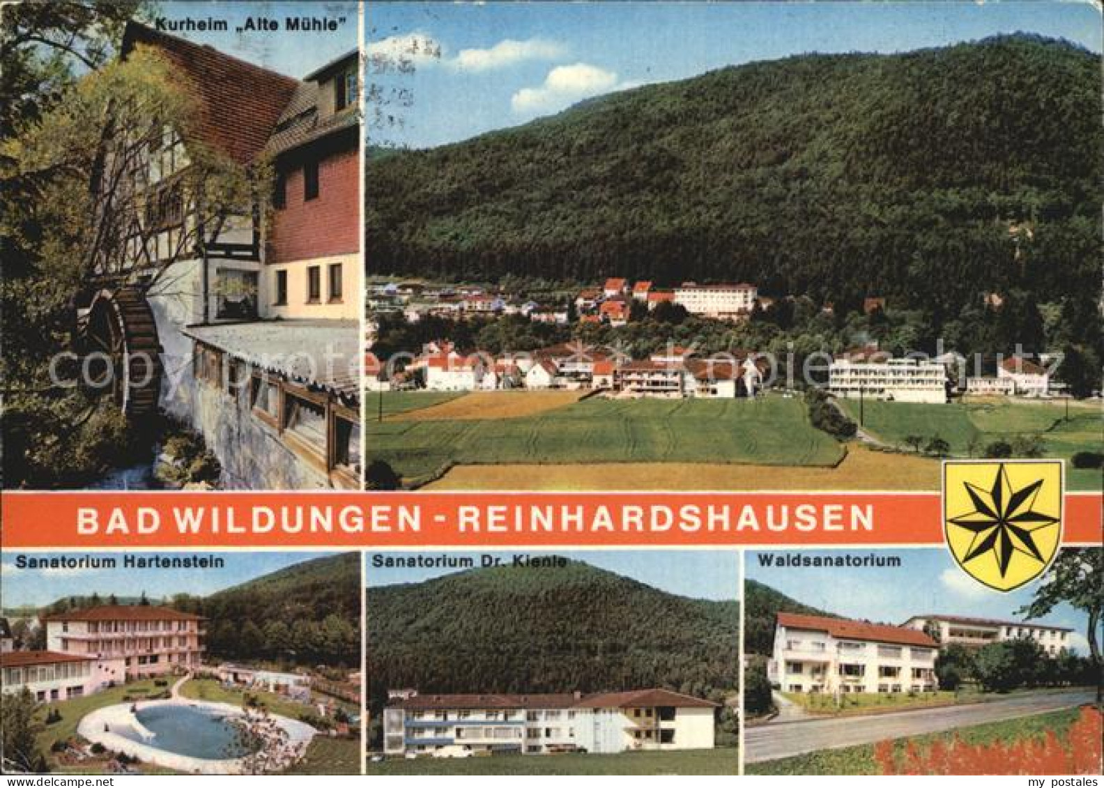 72596403 Reinhardshausen Kurheim Alte Muehle Teilansicht Sanatorien Hartenstein  - Bad Wildungen