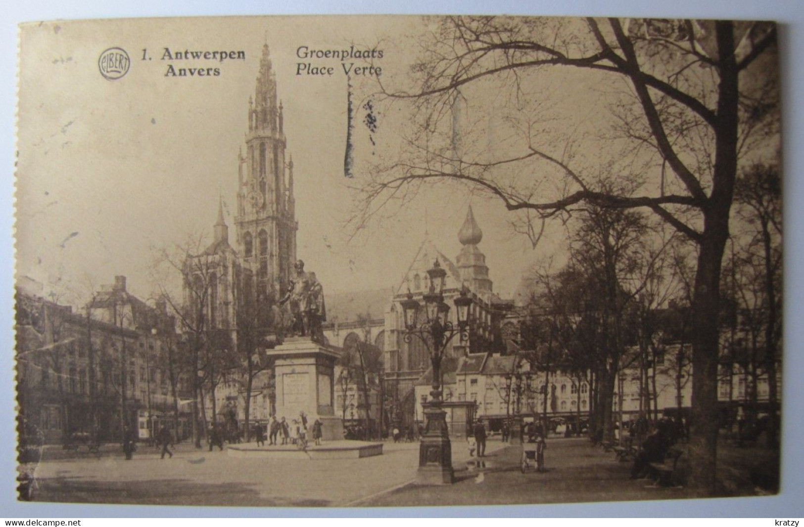 BELGIQUE - ANVERS - ANTWERPEN - Place Verte - 1932 - Antwerpen