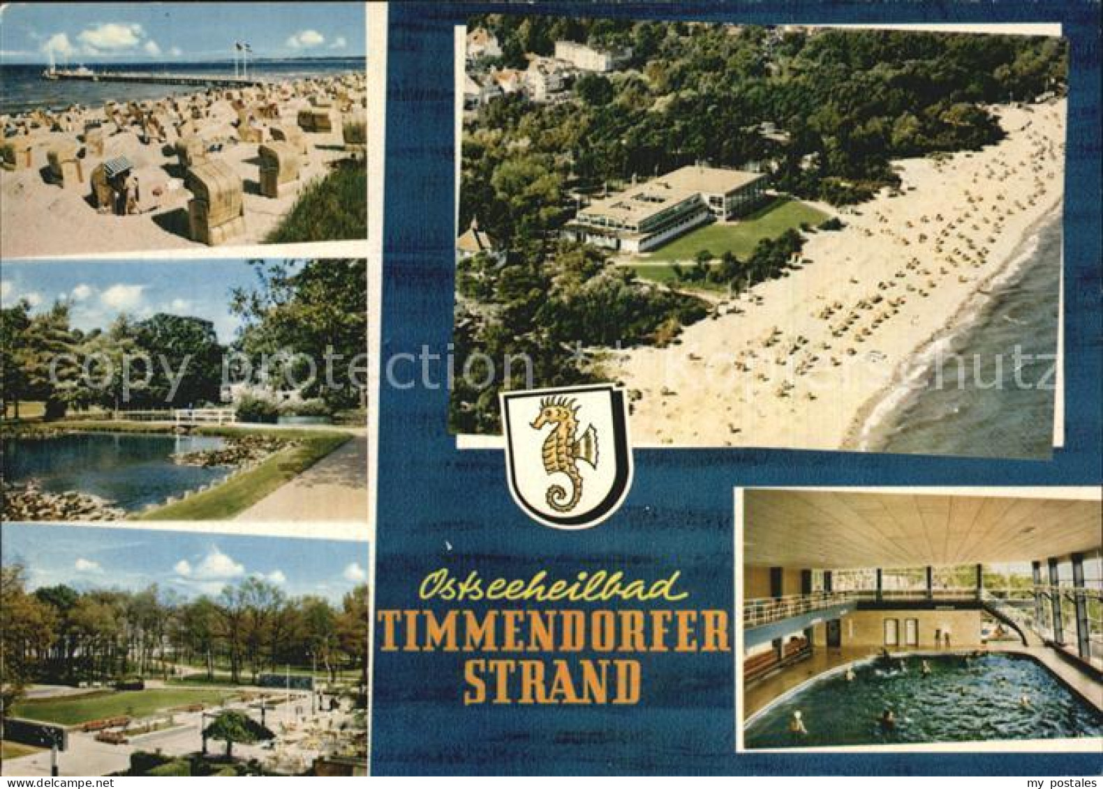 72595800 Timmendorfer Strand Ostseeheilbad Hallenbad Strand Fliegeraufnahme Timm - Timmendorfer Strand