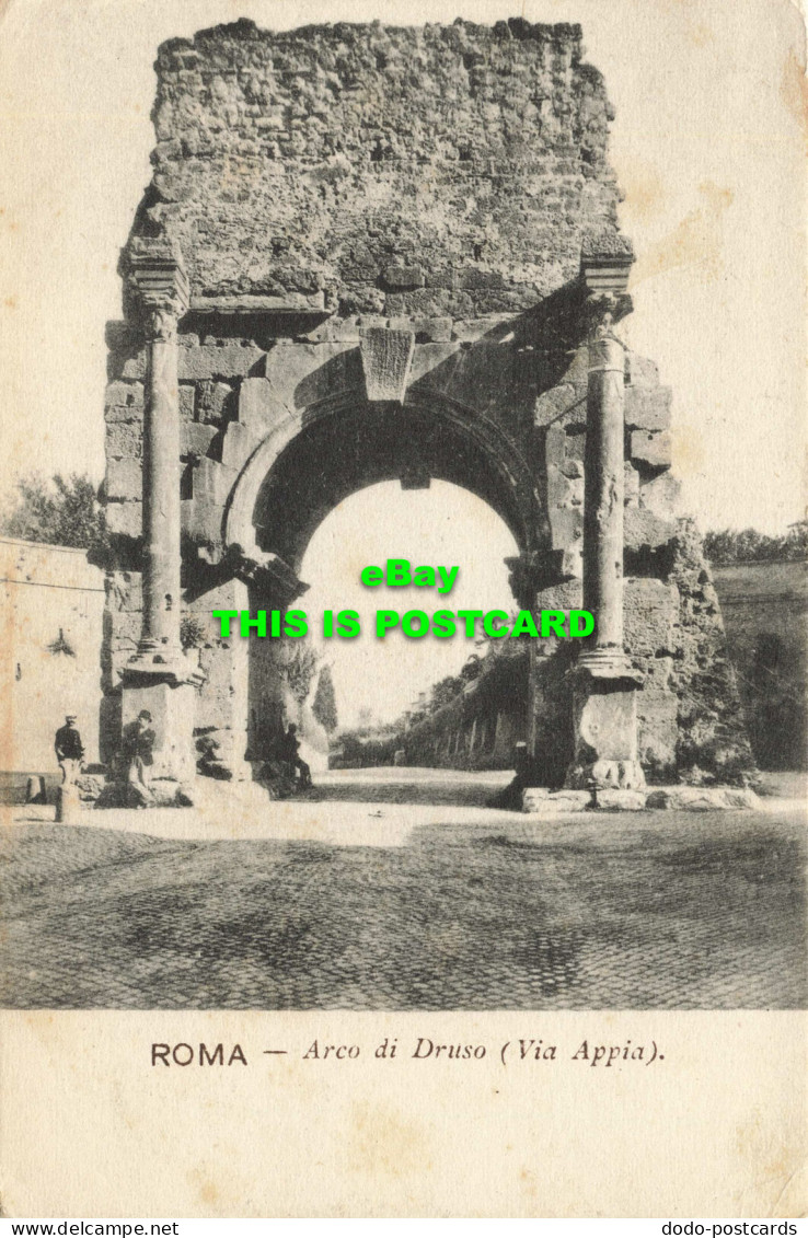 R585795 Roma. Arco Di Druso. Via Appia. Da Fot. Anderson - Monde