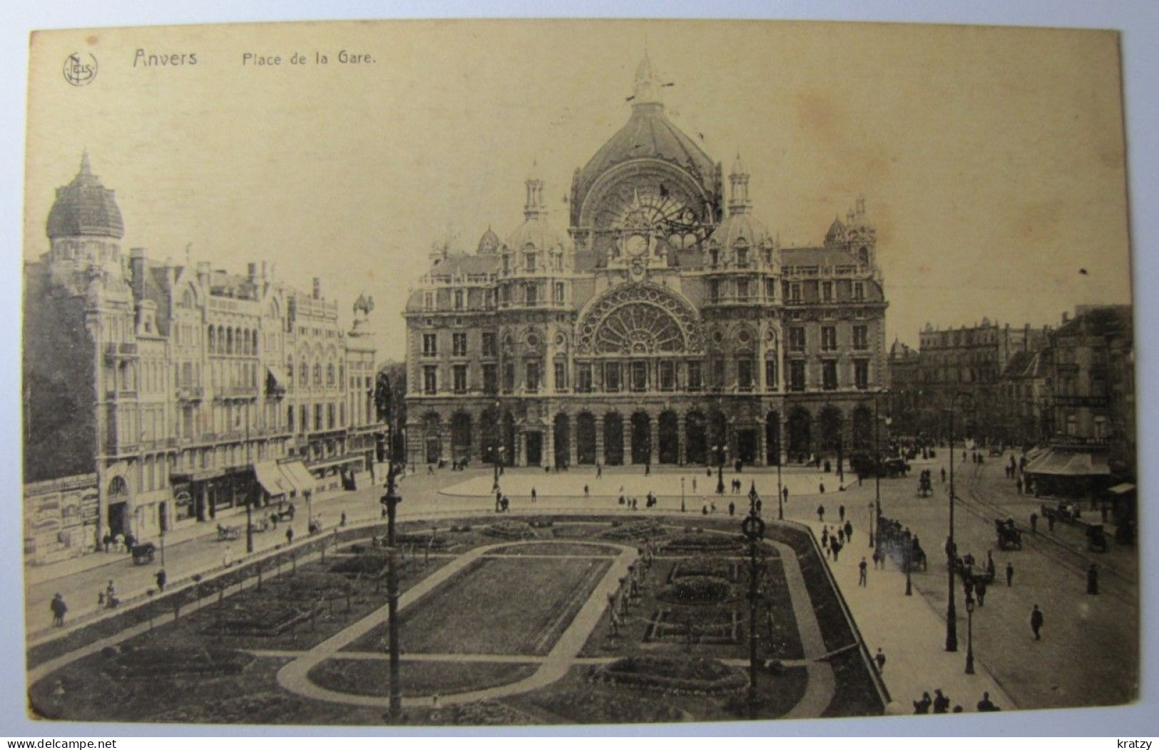 BELGIQUE - ANVERS - ANTWERPEN - Place De La Gare - 1922 - Antwerpen