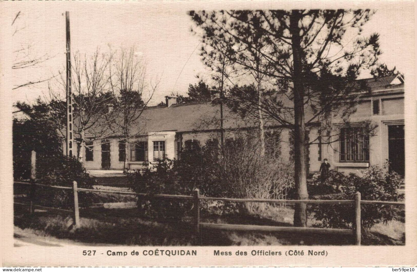 56 CAMP DE COETQUIDAN MESS DES OFFICIERS COTE NORD - Guer Cötquidan