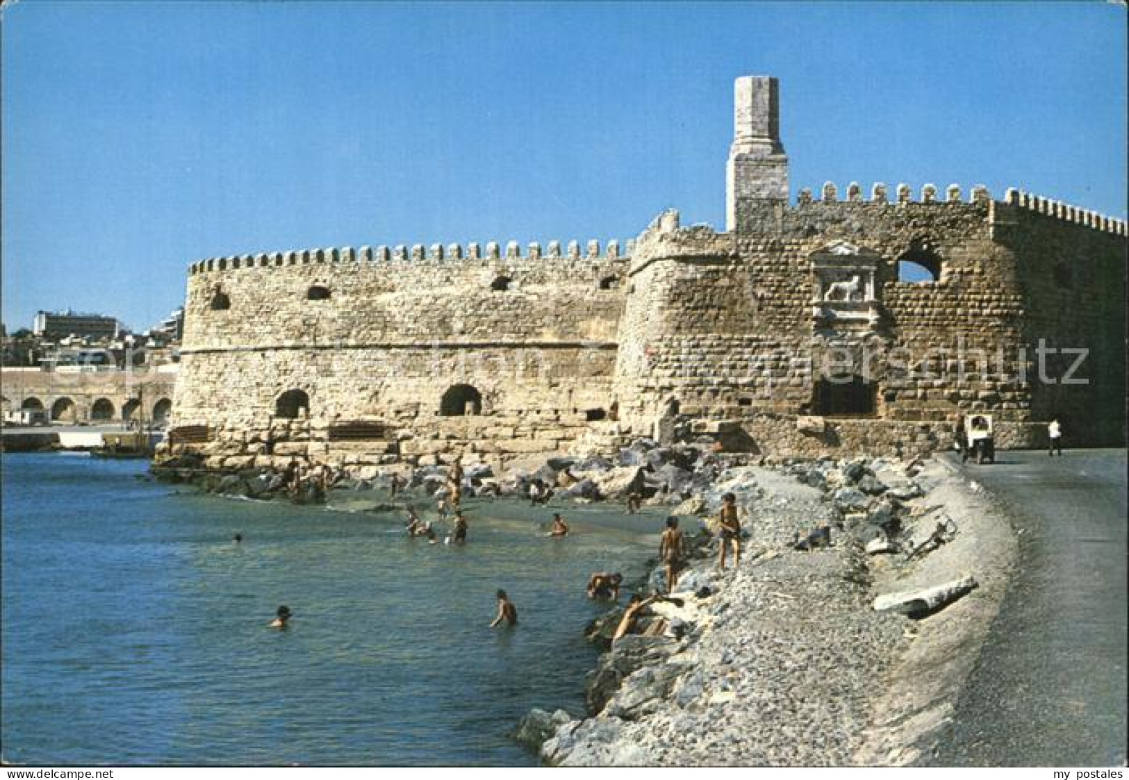 72595439 Heraklion Iraklio Henetische Burg Kules Im Hafen Heraklion Iraklio - Grèce