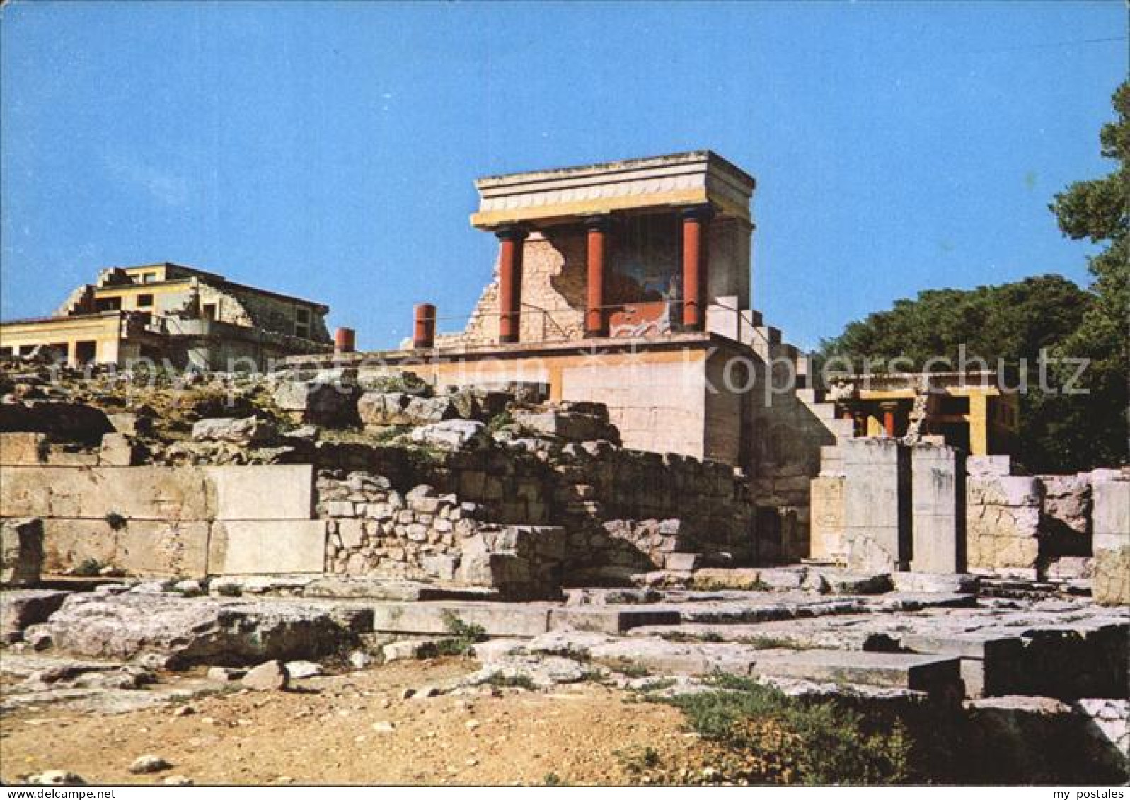 72595436 Kreta Crete Palast Von Knossos Nordeingang Insel Kreta - Greece