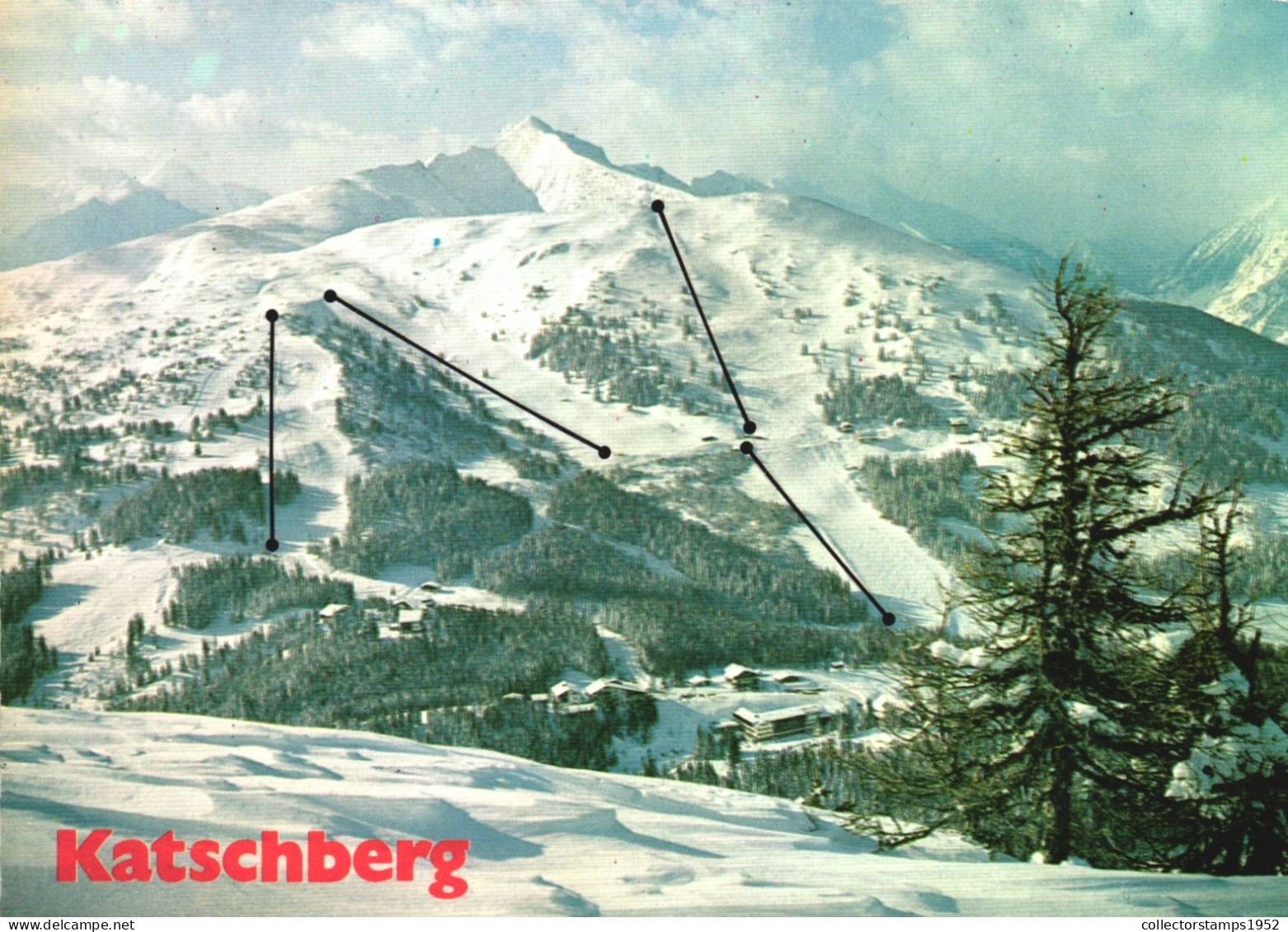 KATSCHBERG, ST. MICHAEL IM LUNGAU, SALZBURG, MOUNTAIN, ARCHITECTURE,  AUSTRIA, POSTCARD - St. Michael Im Lungau