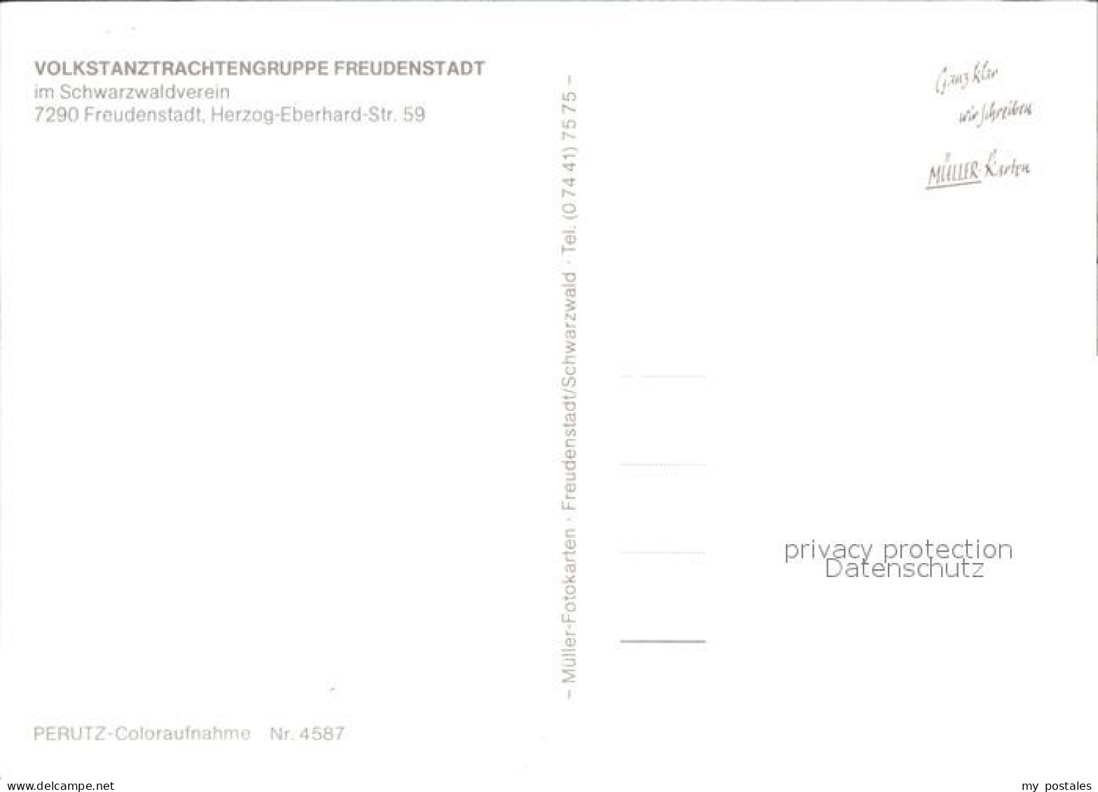 72594674 Freudenstadt Volkstanztrachtengruppe Im Schwarzwaldverein Freudenstadt - Freudenstadt