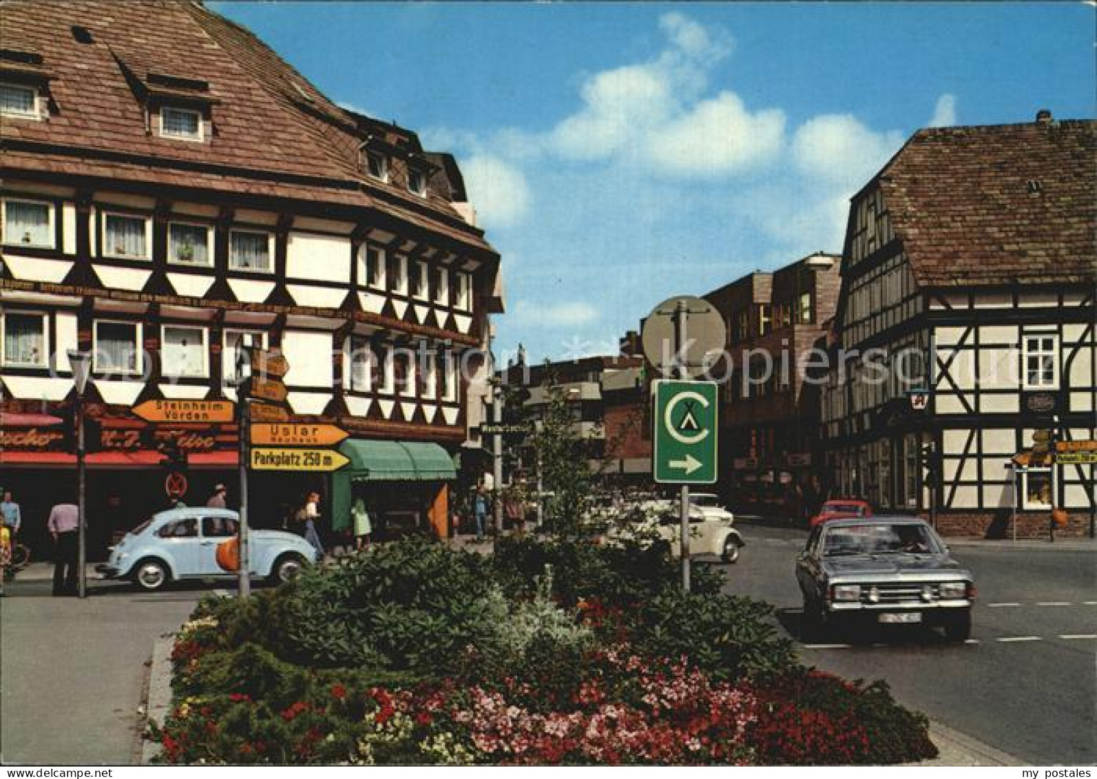 72593701 Hoexter Weser Fachwerkhaeuser Markt Weserstr Hoexter - Hoexter