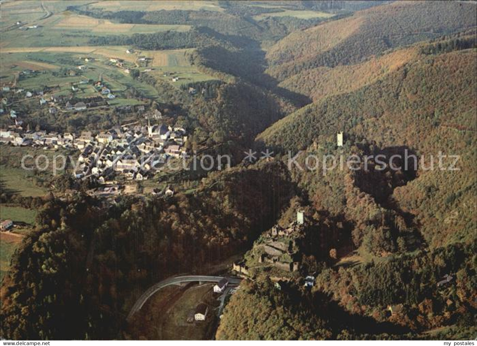 72592808 Manderscheid Eifel Kneipp Klimakurort Oberburg Niederburg Liesertal Fli - Manderscheid