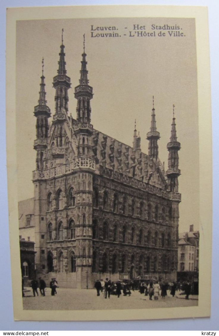 BELGIQUE - BRABANT FLAMAND - LEUVEN (LOUVAIN) - L'Hôtel De Ville - Leuven