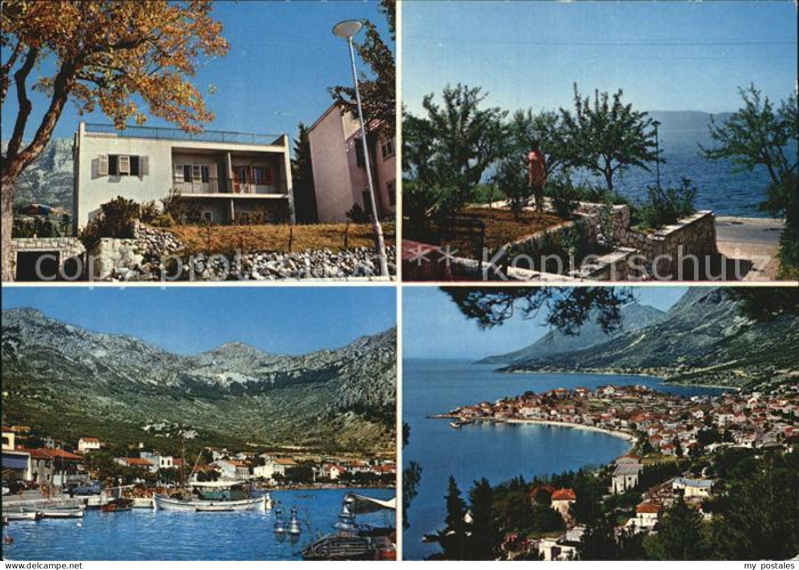 72592644 Gradac Pension Blue Night Hafen Kueste Croatia - Croatie