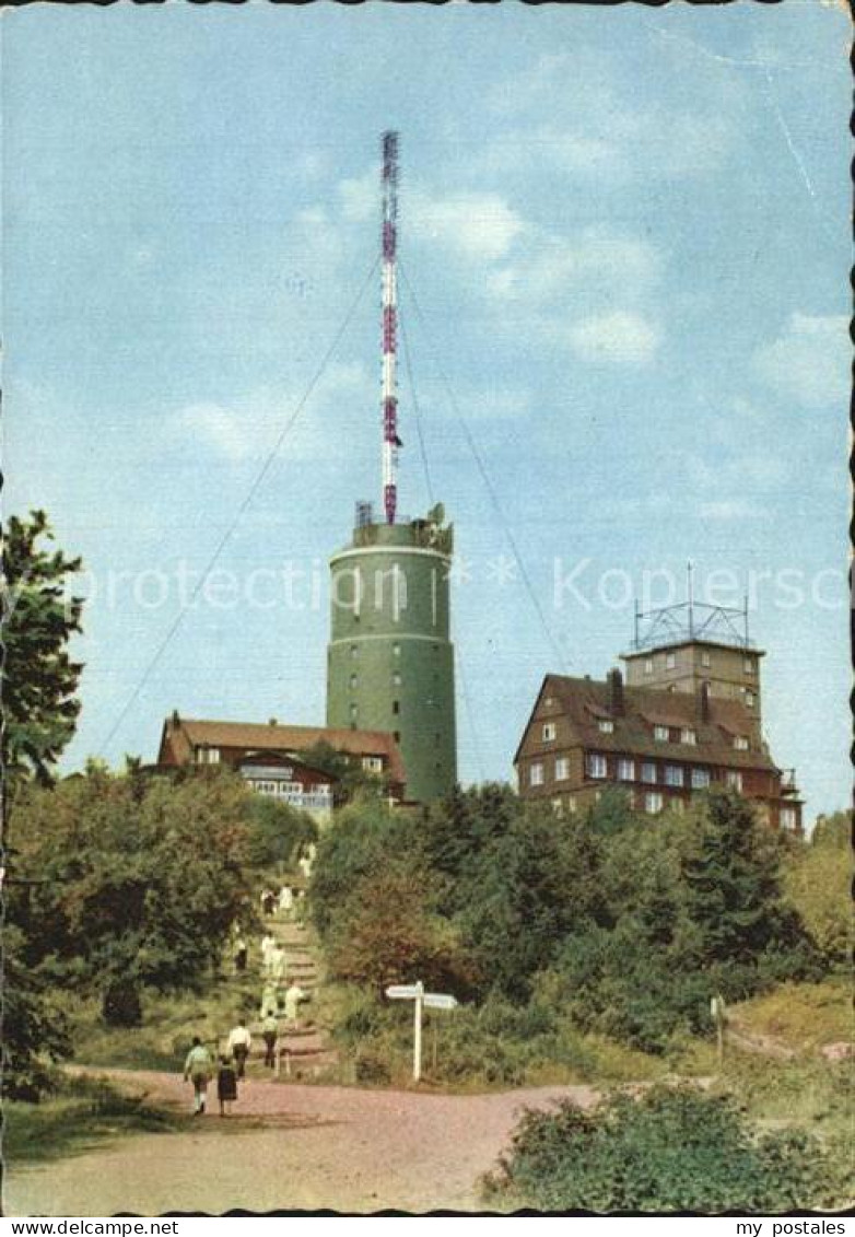 72592622 Grosser Inselsberg Berggasthof Sender Aussichtsturm Brotterode - Otros & Sin Clasificación