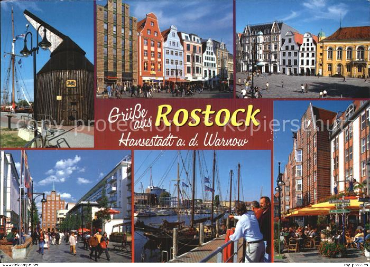 72592438 Rostock Mecklenburg-Vorpommern Hafen Promenade Rostock - Rostock