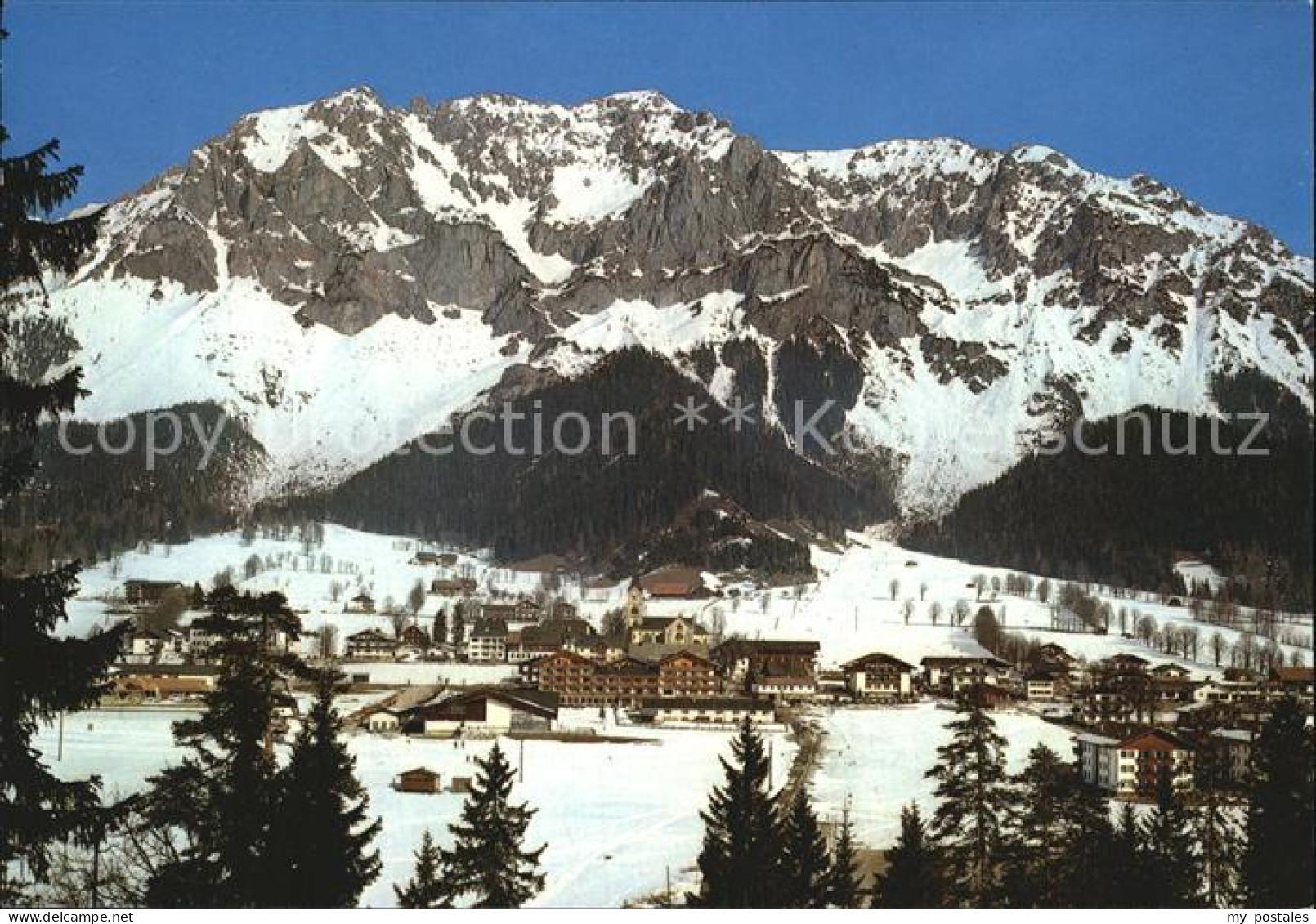 72592103 Ramsau Dachstein Steiermark Mit Scheichenspitze Ramsau Am Dachstein - Sonstige & Ohne Zuordnung