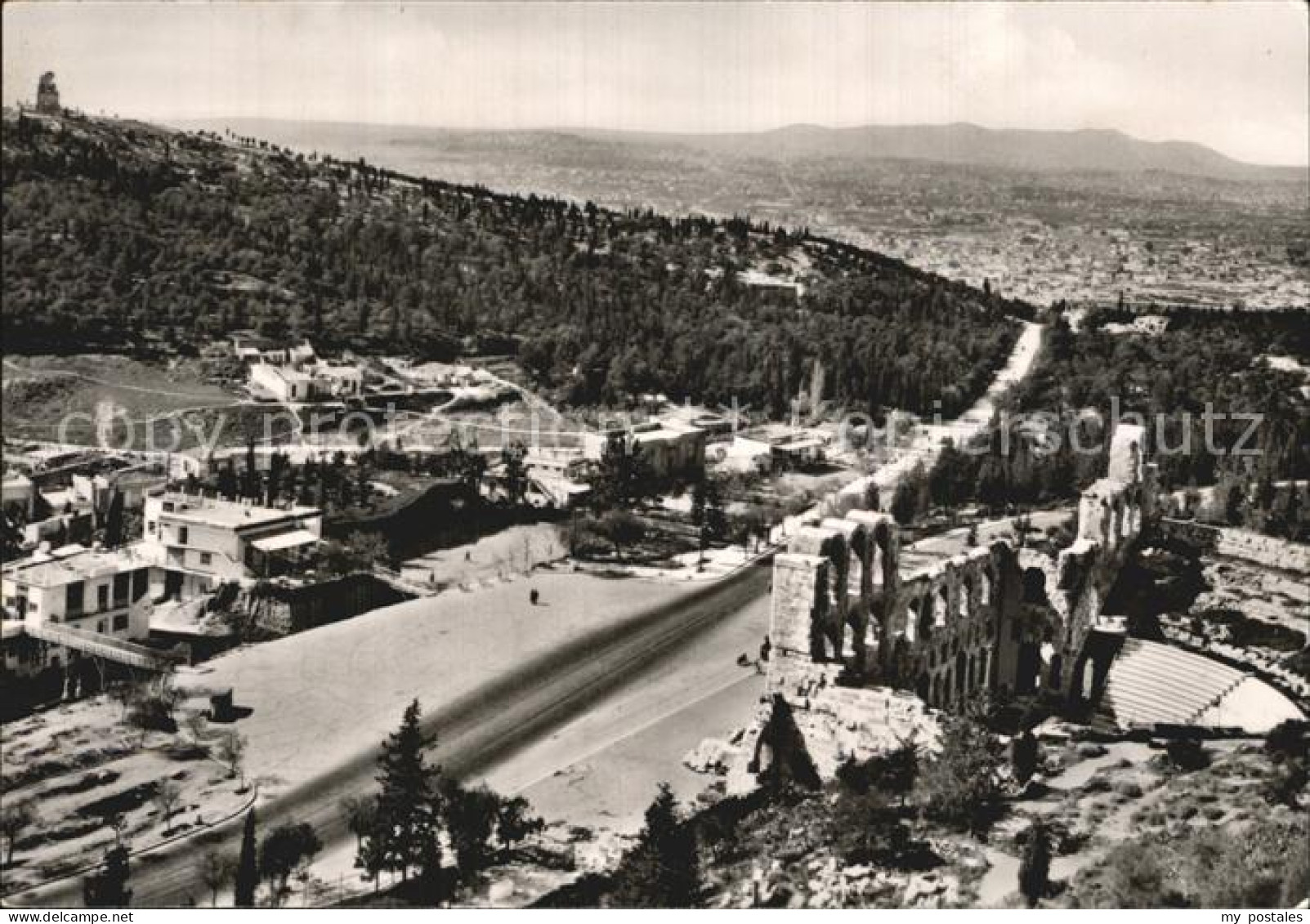 72592033 Athens Athen The Odeum Of Herodes Atticus On The Monument Of Philopappo - Grèce