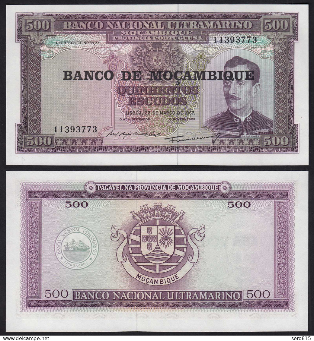 Mosambike - Mozambique 500 Escudos 1967 Pick 118 UNC (1)  (23988 - Sonstige – Afrika