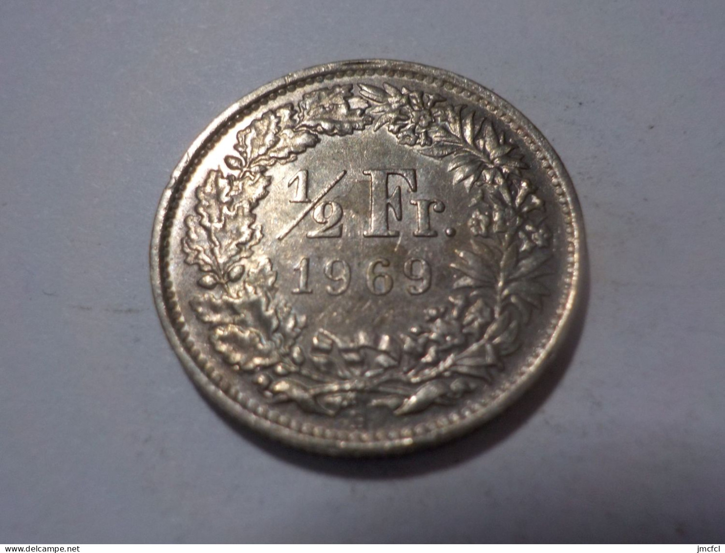 SUISSE  1/2  Franc 1969 - 1/2 Franken