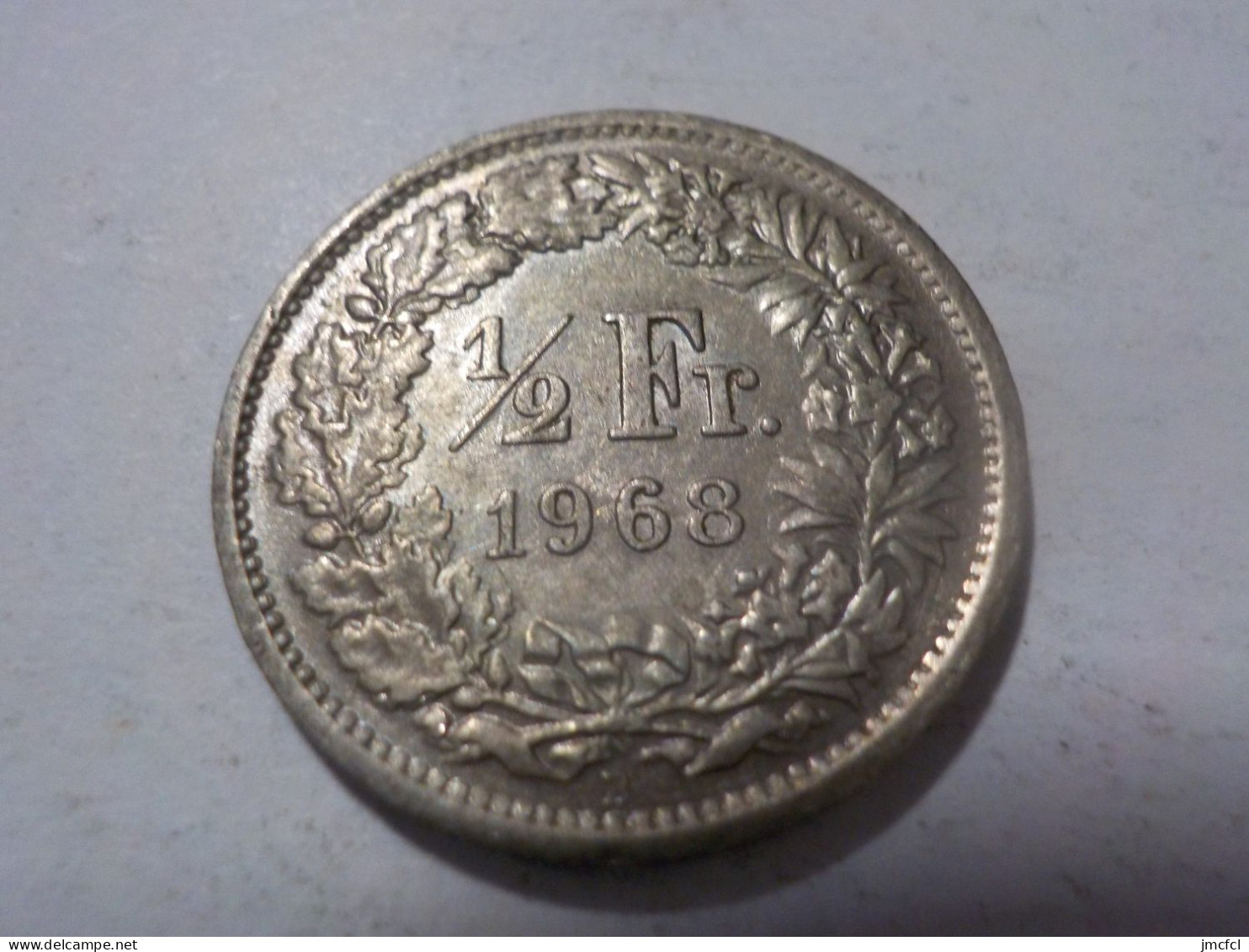 SUISSE  1/2  Franc 1968 - 1/2 Franken