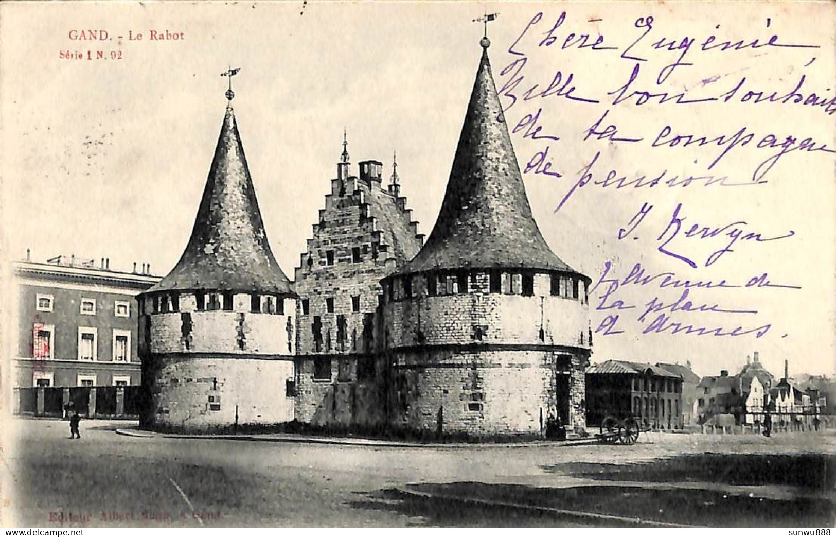 Gand Gent - Le Rabot (Sugg) 1901 - Gent