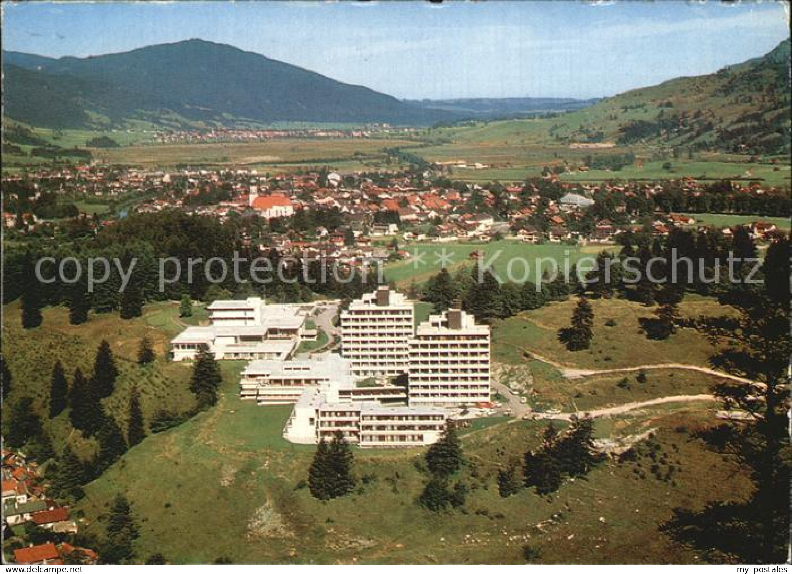 72591589 Oberammergau Rheuma Klinik Fliegeraufnahme Oberammergau - Oberammergau