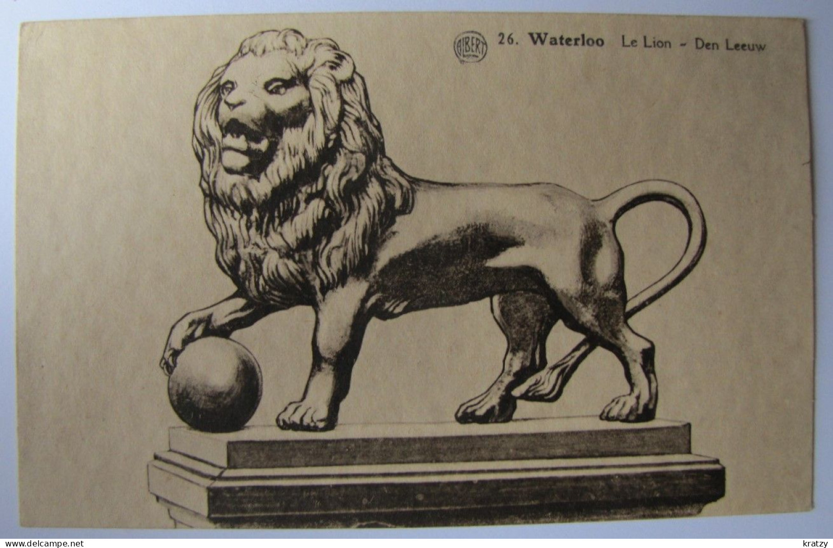 BELGIQUE - BRABANT WALLON - WATERLOO - Le Lion - 1937 - Waterloo