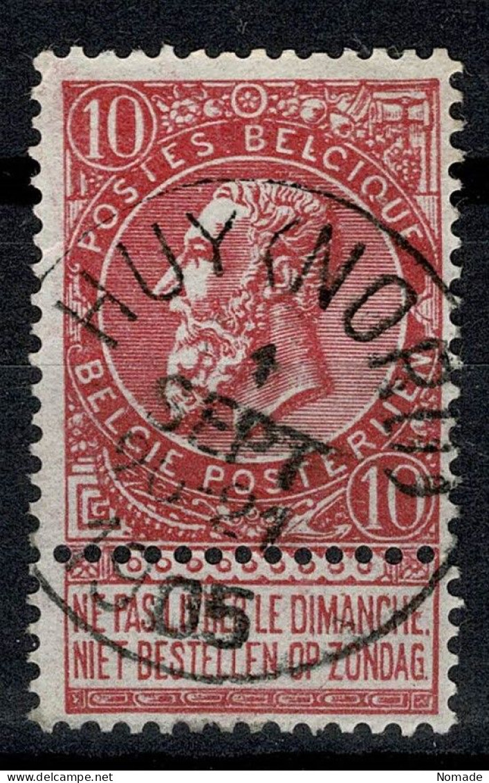Belgique 1900 COB 58 Belle Oblitération HUY NORD (centrale - Concours) - 1893-1900 Fijne Baard