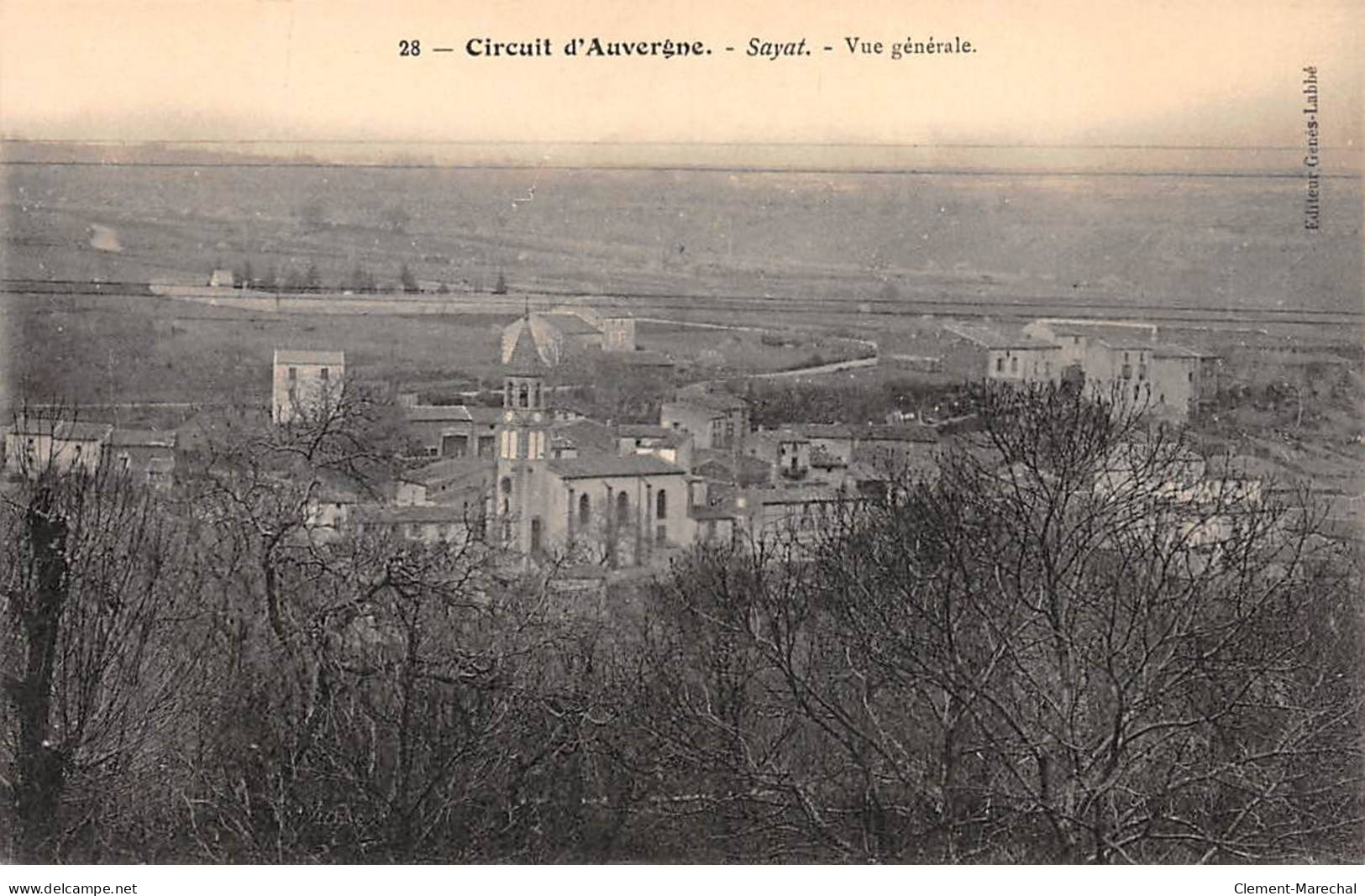 Circuit D'Auvergne - SAYAT - Vue Générale - Très Bon état - Volvic