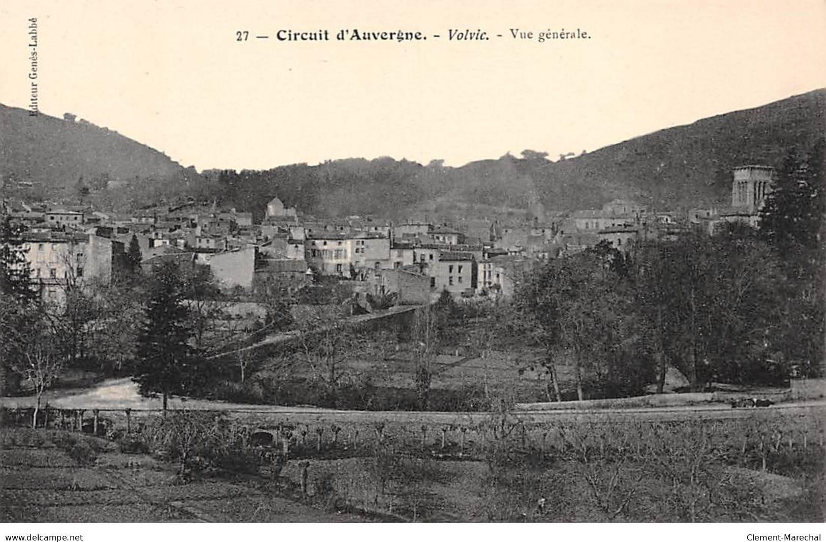 Circuit D'Auvergne - VOLVIC - Vue Générale - Très Bon état - Volvic