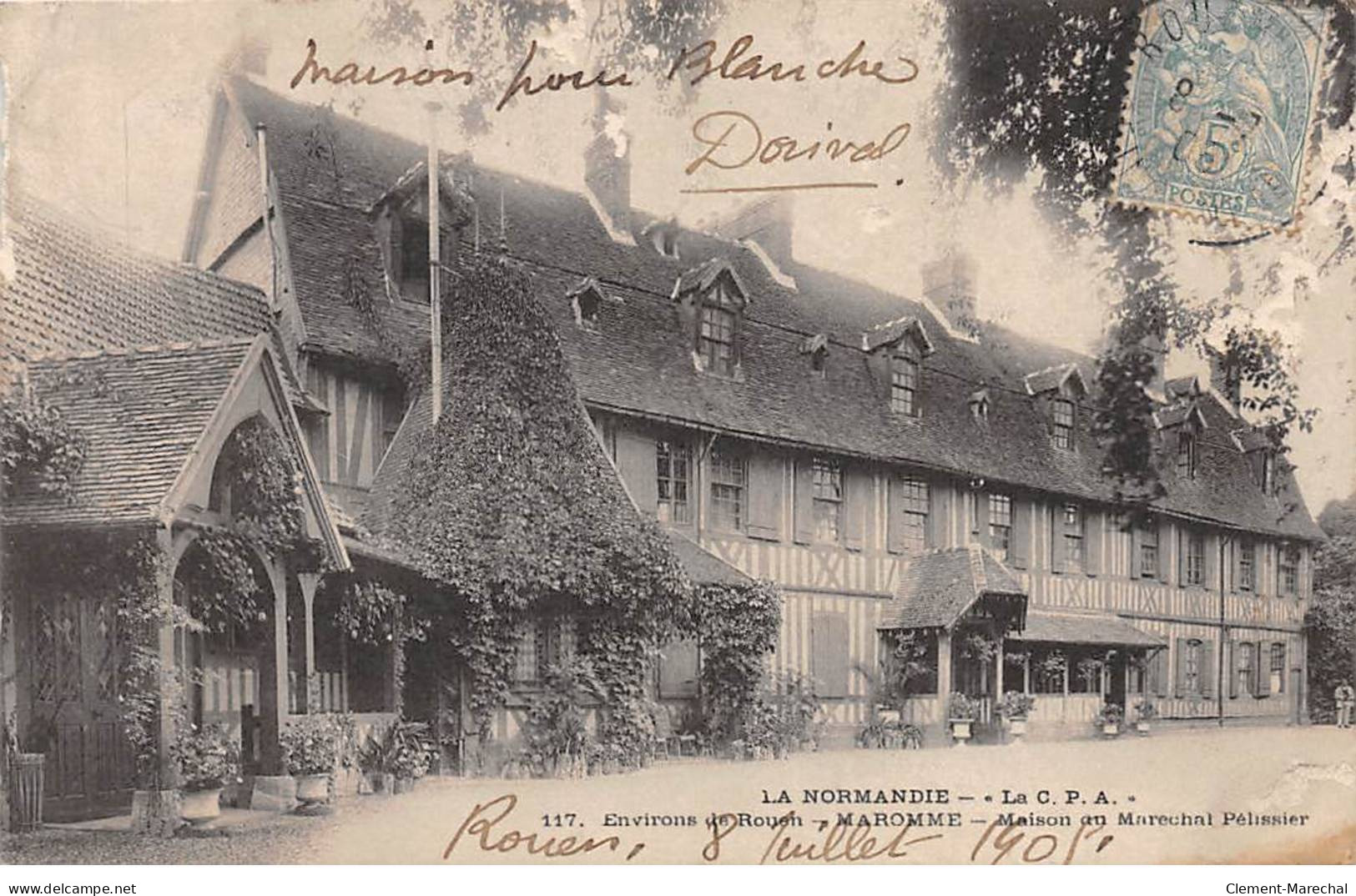 MAROMME - Maison Du Maréchal Pélissier - état - Maromme