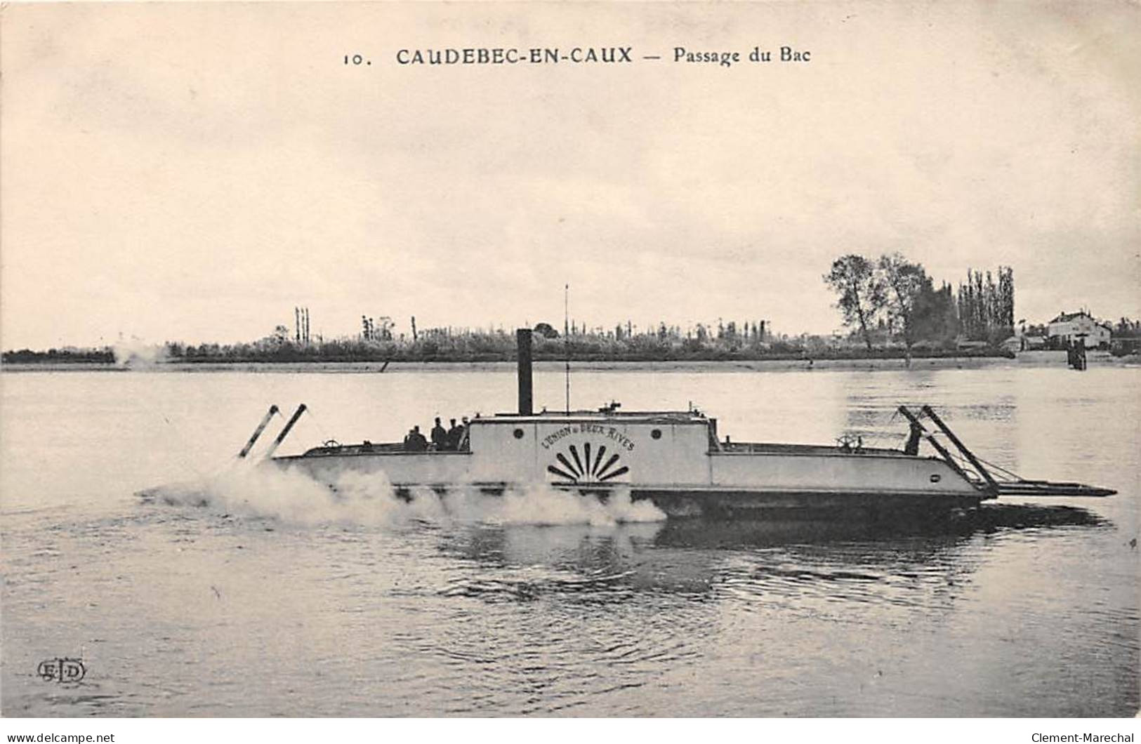 CAUDEBEC EN CAUX - Passage Du Bac - Très Bon état - Caudebec-en-Caux