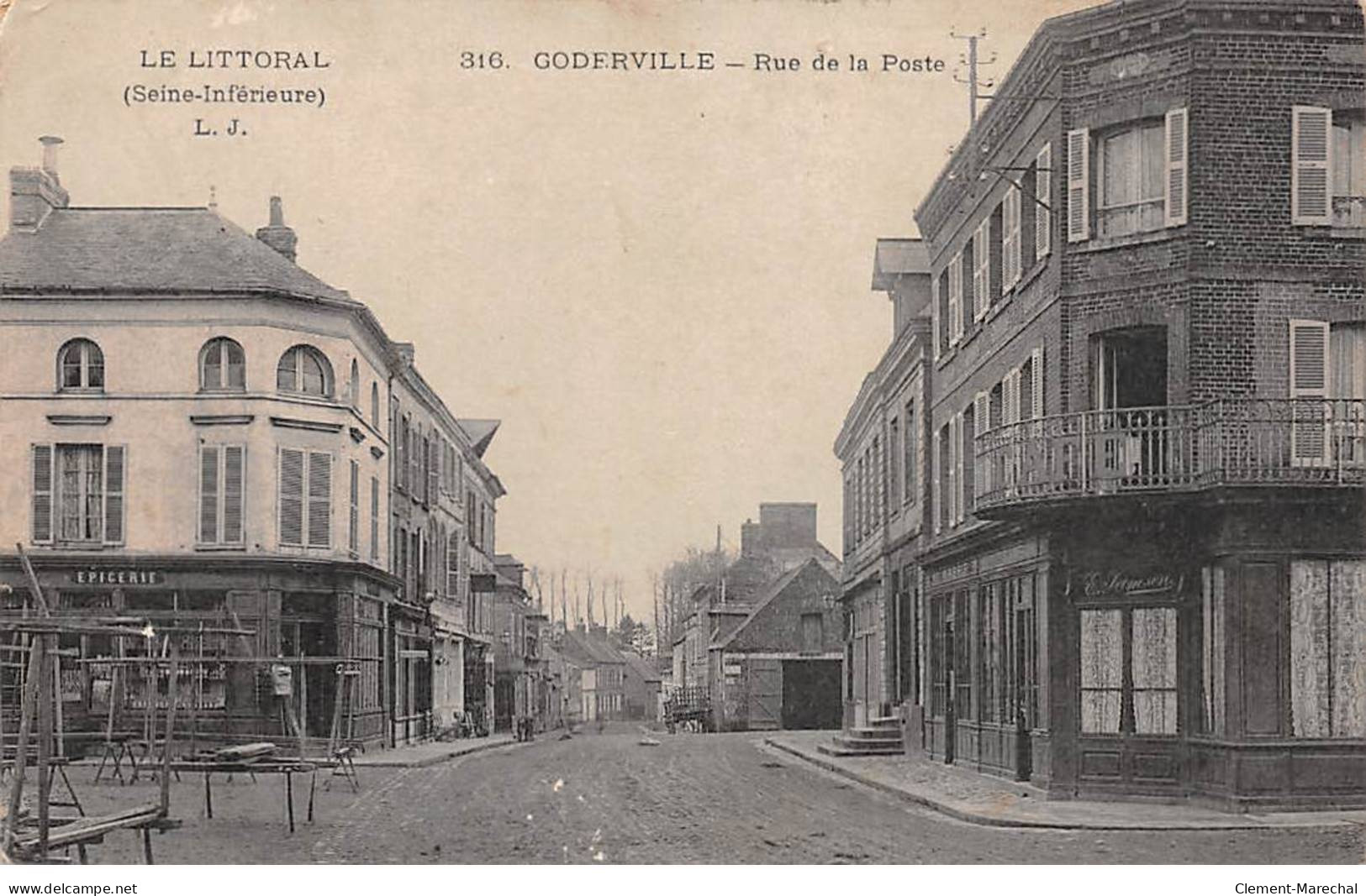 GODERVILLE - Rue De La Poste - état - Goderville
