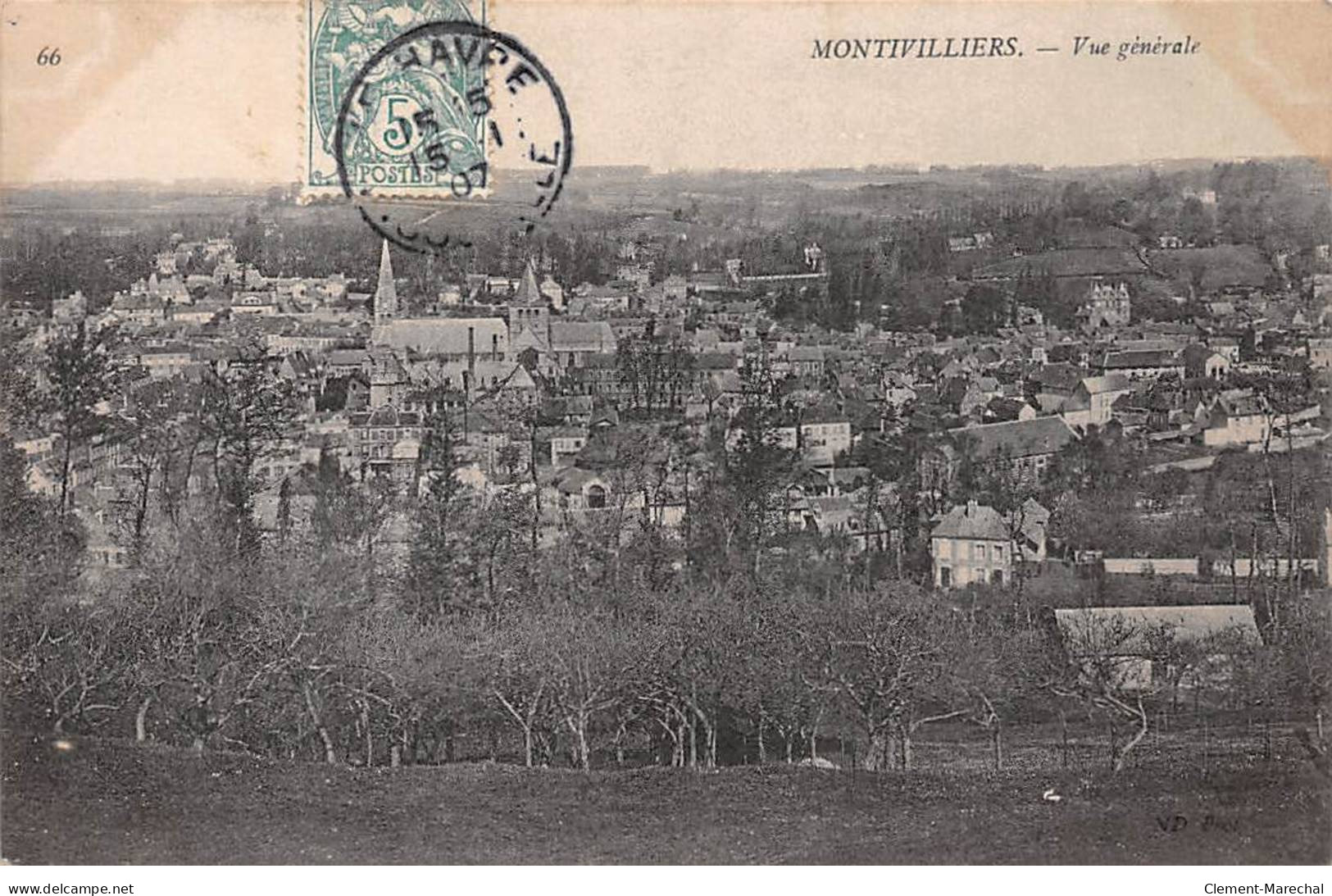 MONTIVILLIERS - Vue Générale - Très Bon état - Montivilliers