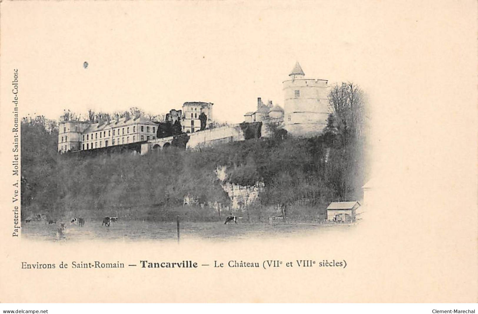 TANCARVILLE - Le Château - Très Bon état - Tancarville