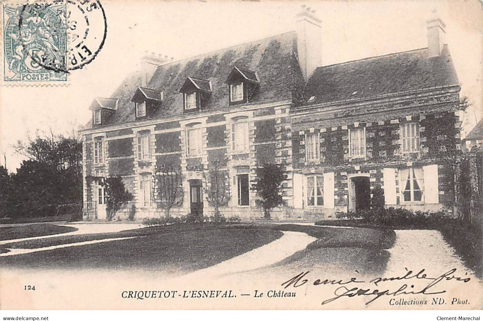 CRIQUETOT L'ESNEVAL - Le Château - Très Bon état - Criquetot L'Esneval