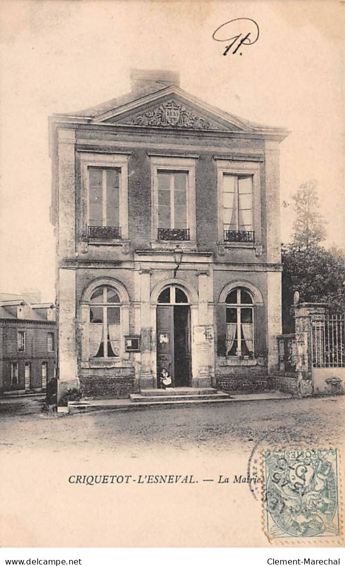 CRIQUETOT L'ESNEVAL - La Mairie - Très Bon état - Criquetot L'Esneval