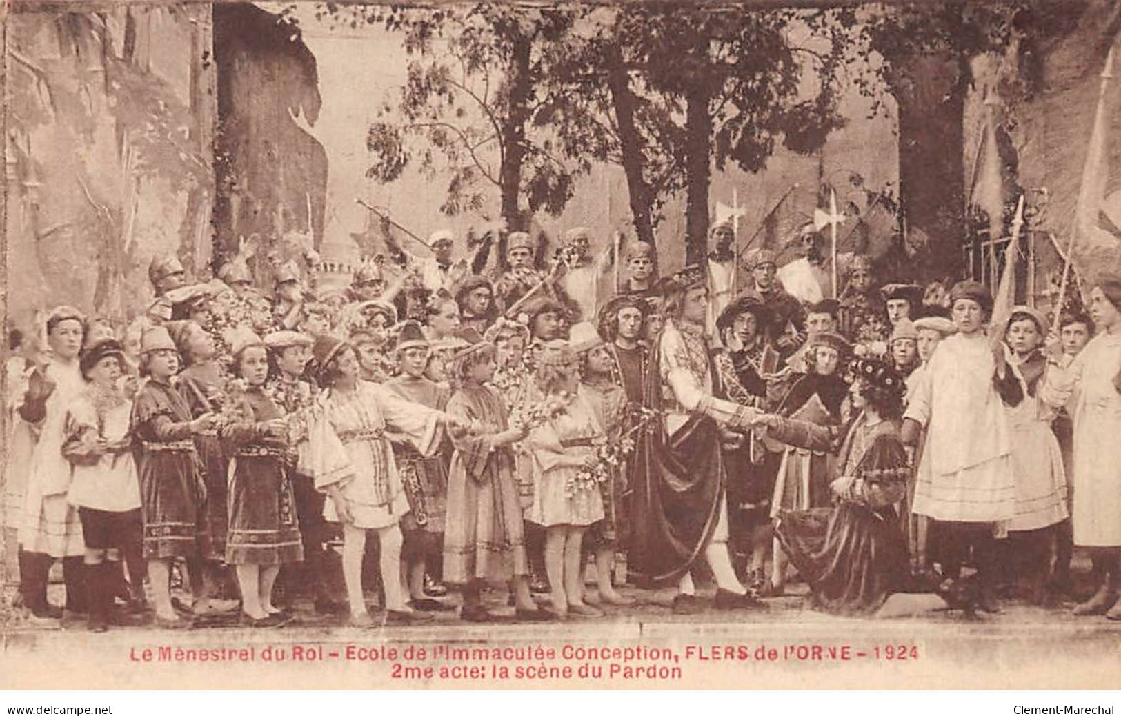 FLERS DE L'ORNE 1924 - Le Ménestrel Du Roi - Ecole De L'Immaculée Conception - Très Bon état - Flers