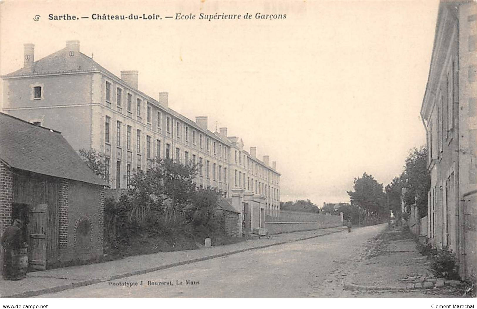 CHATEAU DU LOIR - Ecole Supérieure De Garçons - Très Bon état - Chateau Du Loir