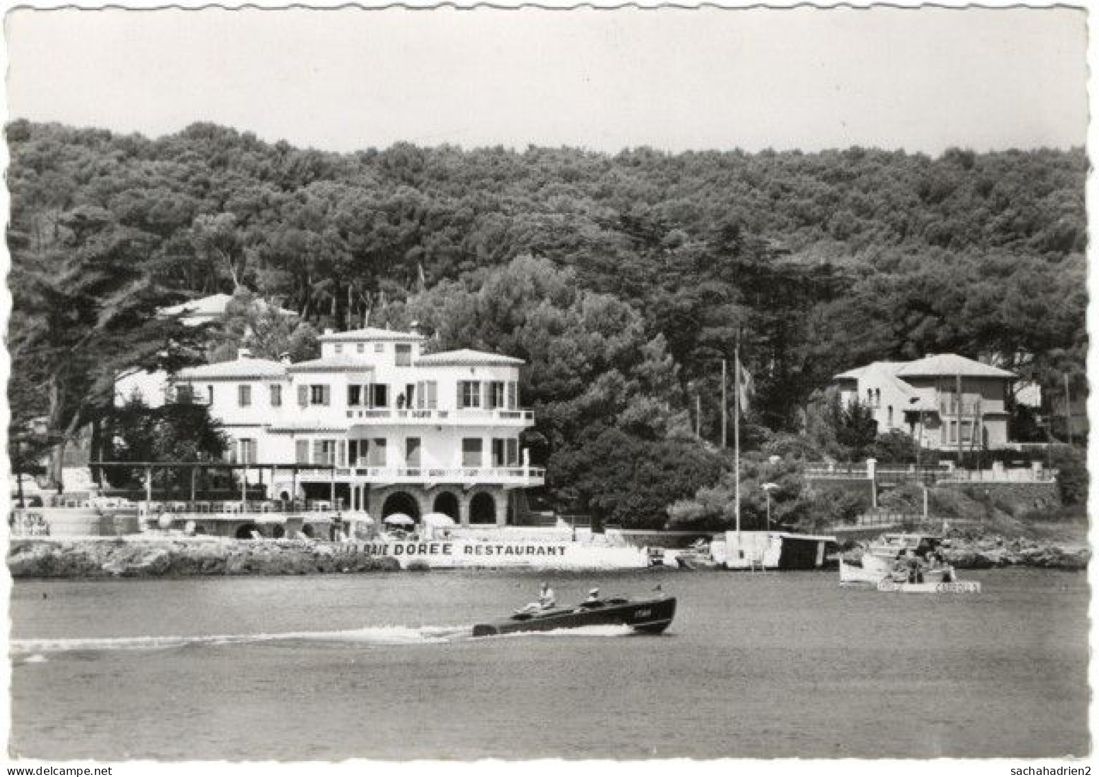 06. Gf. LA GAROUPE. Le Bord De Mer Et L'hôtel De 'La Baie Dorée'. 15-23 - Cap D'Antibes - La Garoupe