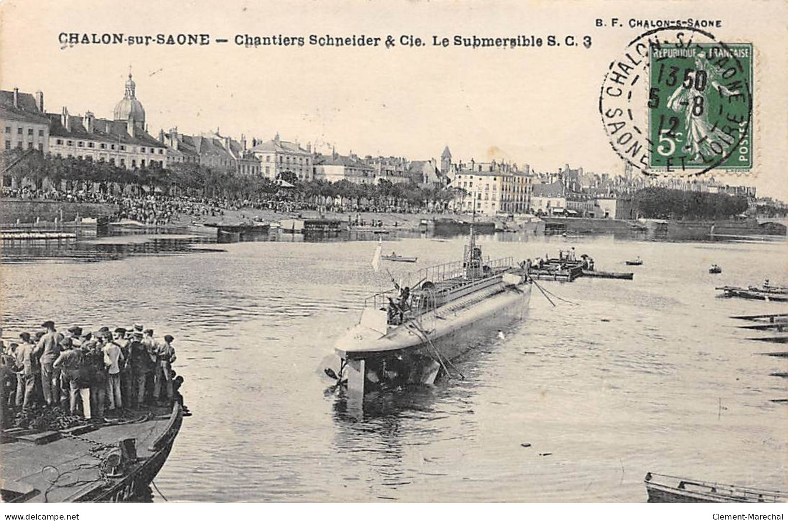 CHALON SUR SAONE - Chantiers Schneider & Cie - Le Submersible SC3 - Très Bon état - Chalon Sur Saone