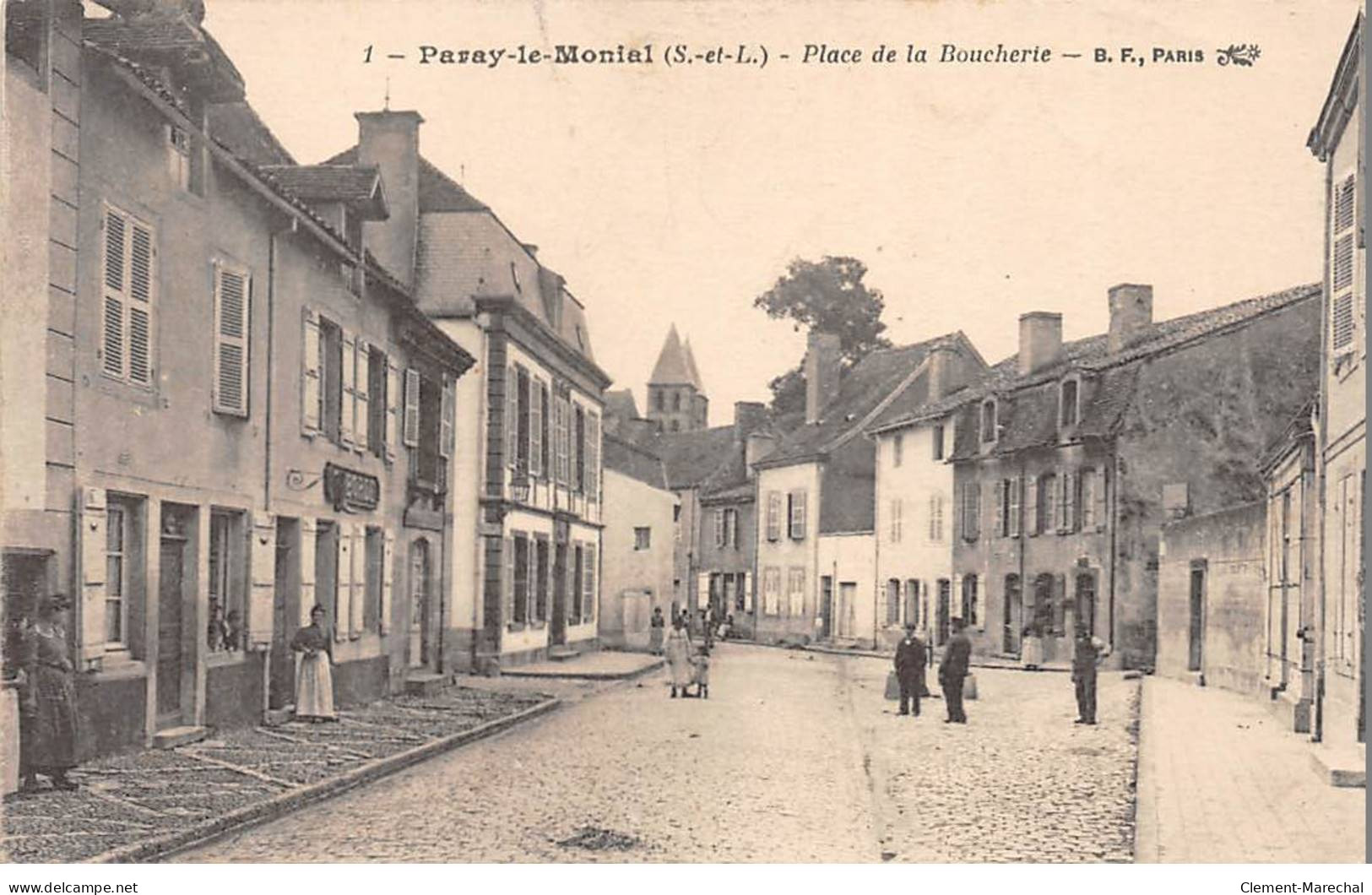 PARAY LE MONIAL - Place De La Boucherie - Très Bon état - Paray Le Monial
