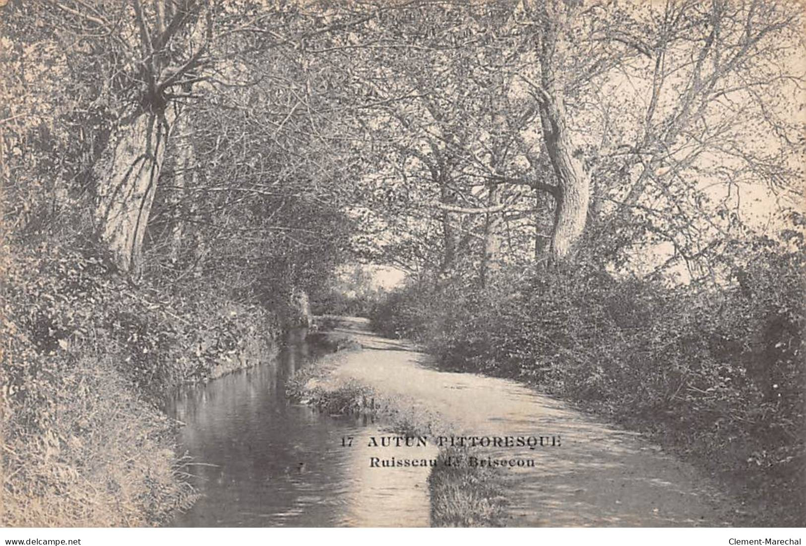 AUTUN Pittoresque - Ruisseau De Brisecou - Très Bon état - Autun