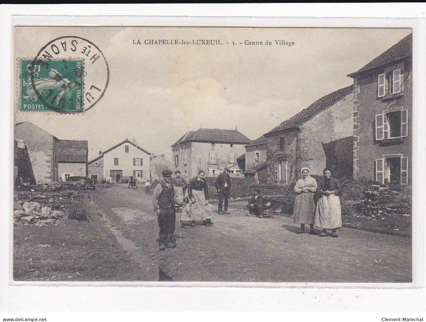 LA CHAPELLE-les-LUXEUIL : Centre Du Village - Très Bon état - Autres & Non Classés