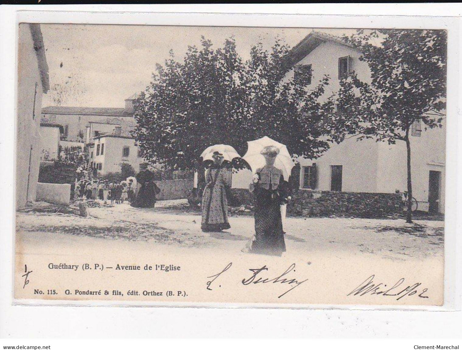 GUETHARY : Avenue De L'Eglise - Très Bon état - Guethary