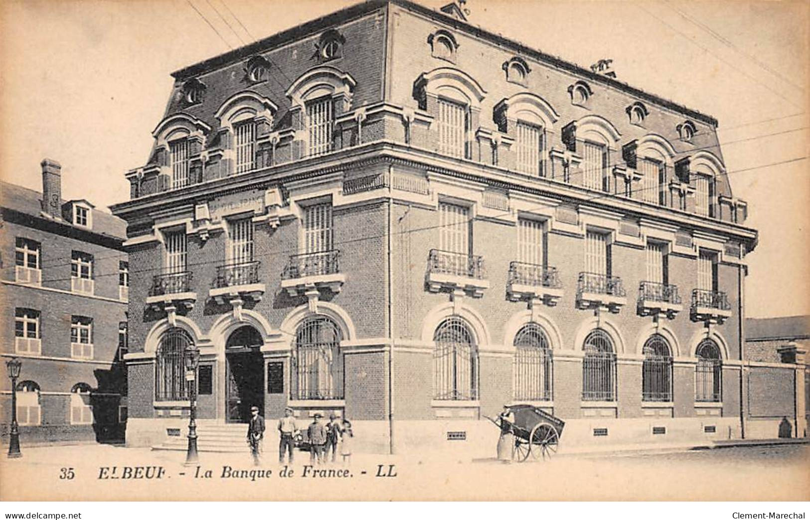 ELBEUF - La Banque De France - Très Bon état - Elbeuf