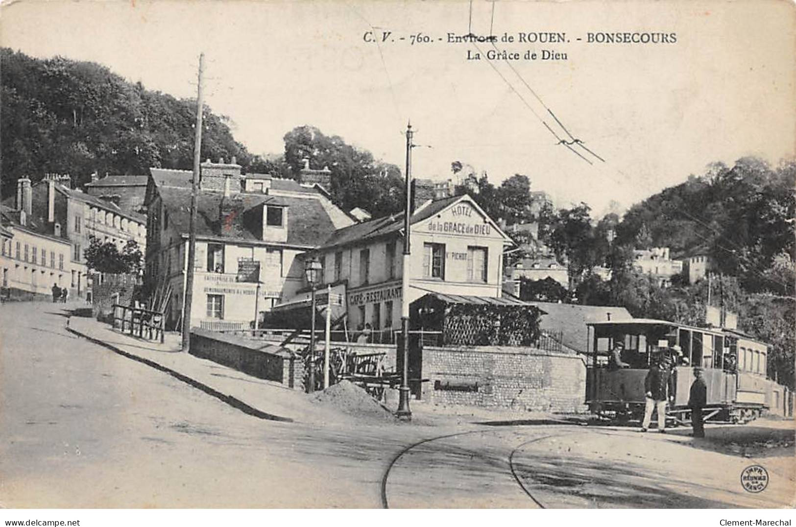 BONSECOURS - La Grâce De Dieu - état - Bonsecours