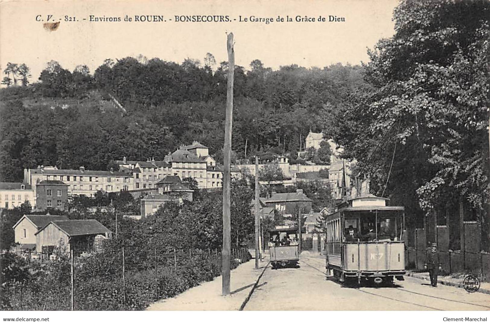 BONSECOURS - Le Garage De La Grâce De Dieu - Très Bon état - Bonsecours