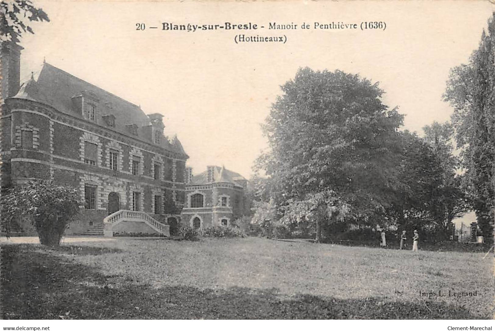 BLANGY SUR BRESLE - Manoir De Penthièvre - état - Blangy-sur-Bresle