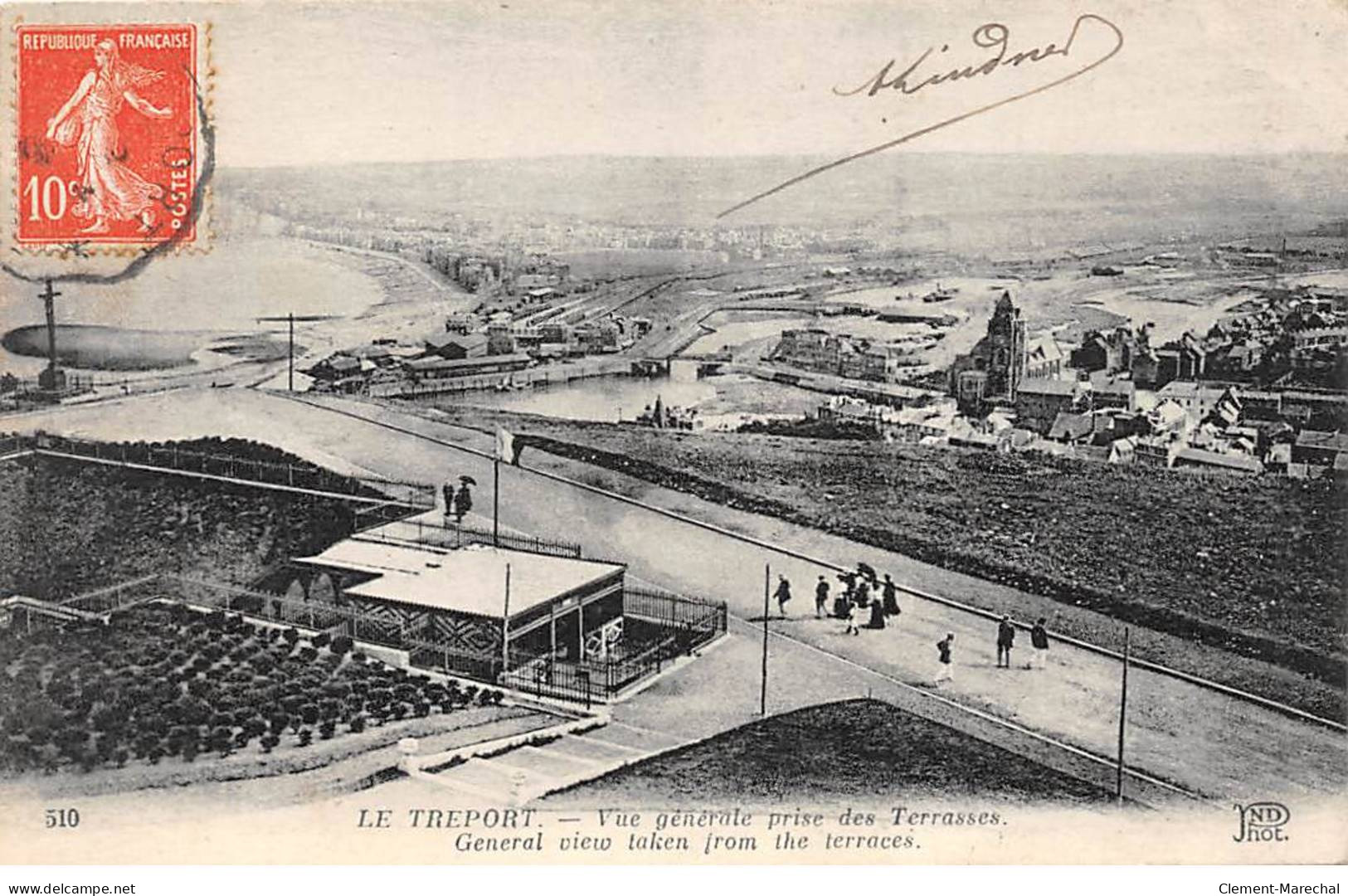 LE TREPORT - Vue Générale Prise Des Terrasses - Très Bon état - Le Treport