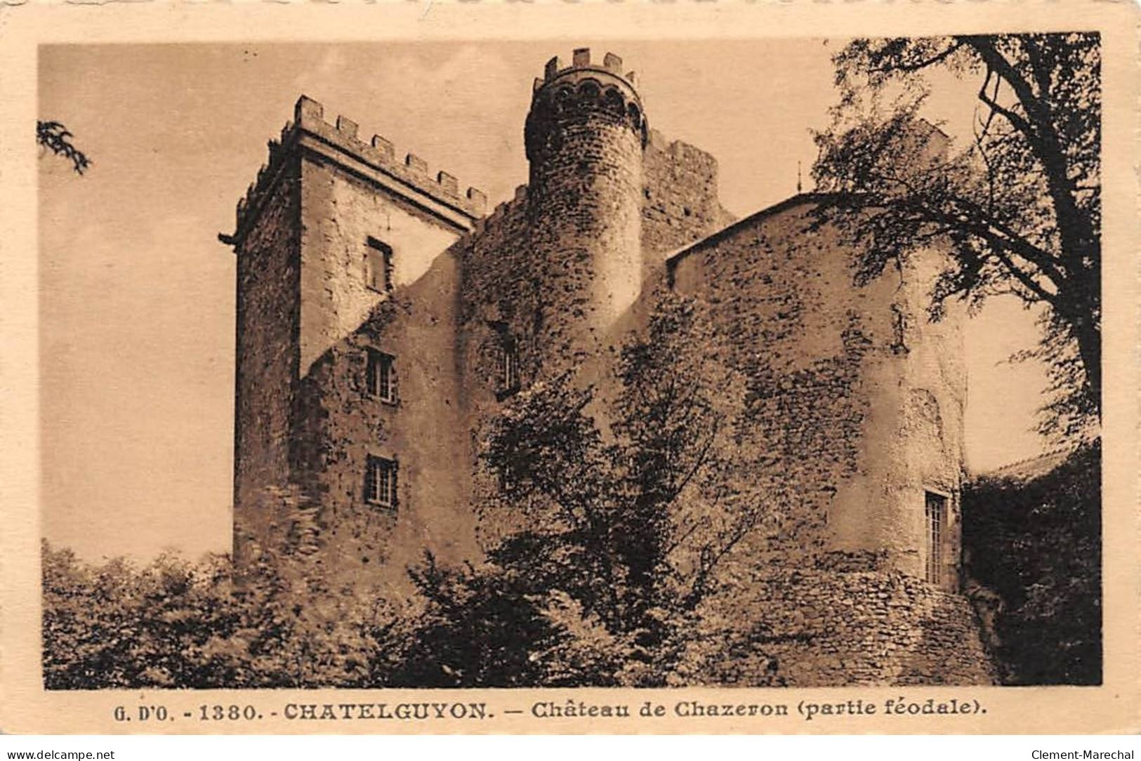 CHATELGUYON - Château De Chazeron - Très Bon état - Châtel-Guyon