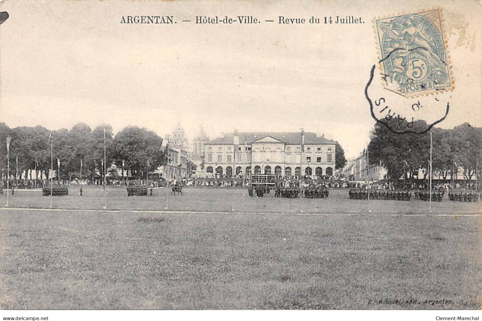 ARGENTAN - Hôtel De Ville - Revue Du 14 Juillet - Très Bon état - Argentan