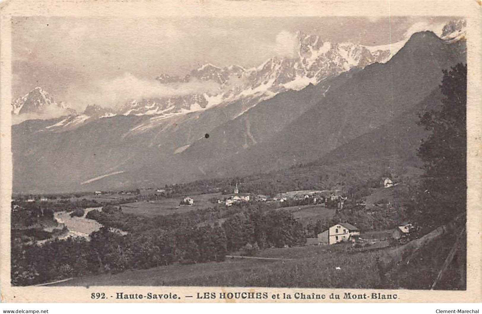 LES HOUCHES Et La Chaîne Du Mont Blanc - Très Bon état - Les Houches